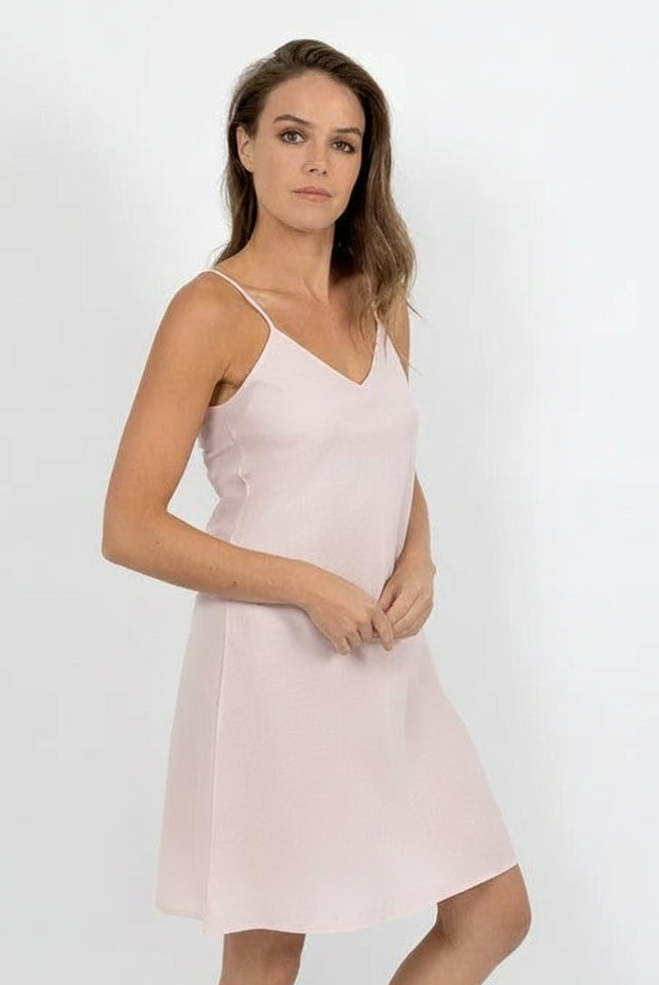 Baselayers Cotton Voile Reversible Chemise - La Donna