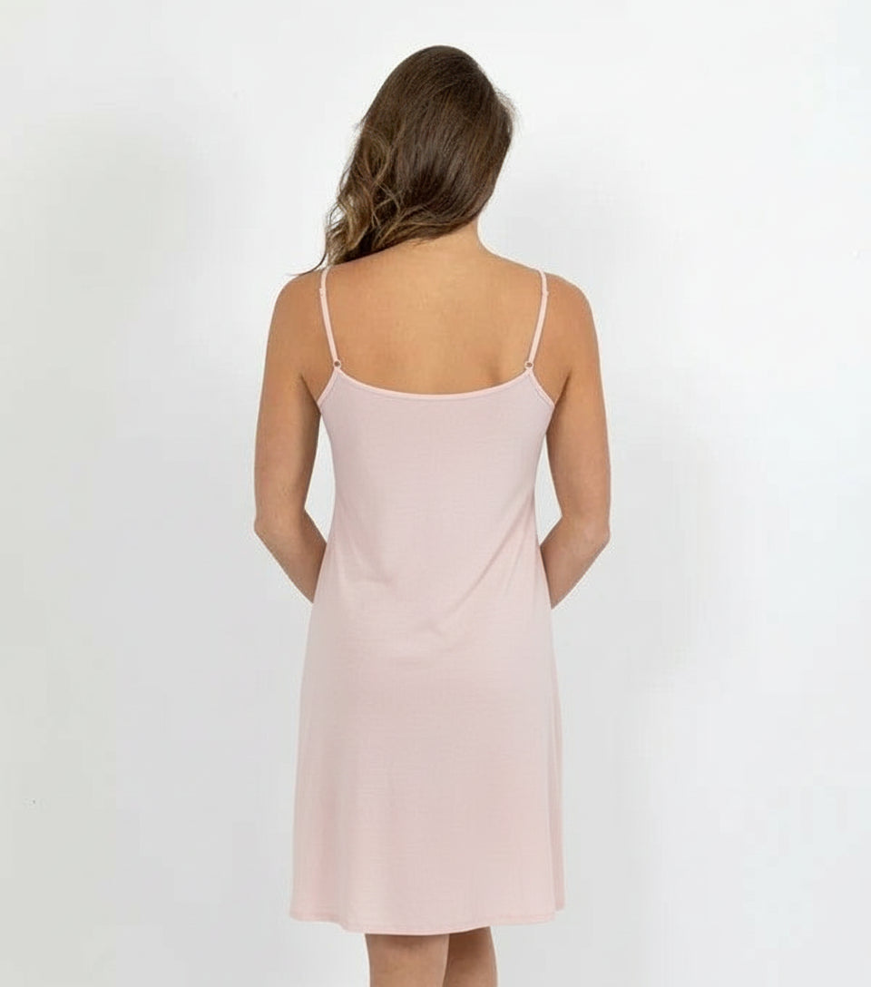 Baselayers Cotton Voile Reversible Chemise - La Donna