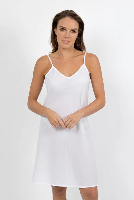Baselayers Cotton Voile Reversible Chemise - La Donna