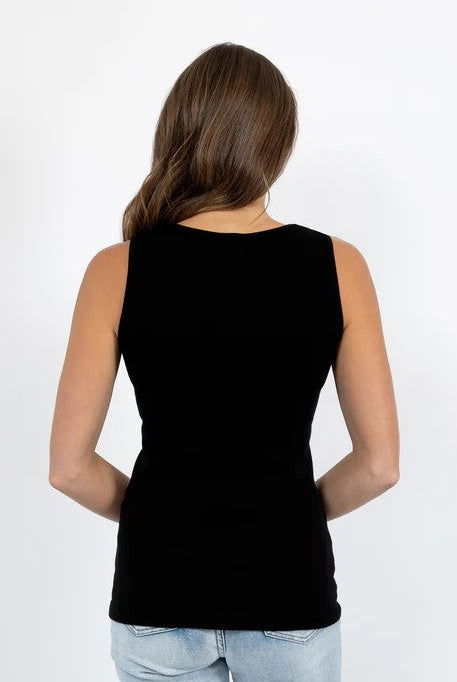 Baselayers Pure Merino Wool 200gsm Vest - La Donna