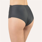 Cotton Club Cecilia High Waist Brief - Black - La Donna