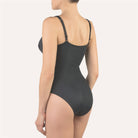 Cotton Club Cora Bodysuit - Black - La Donna
