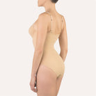 Cotton Club Cora Bodysuit - Nude - La Donna