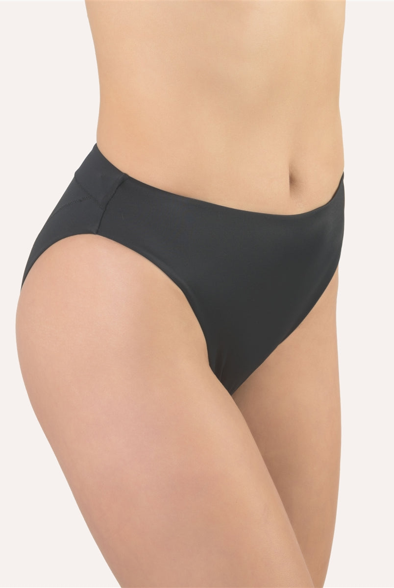 Premium black bikini brief made out of a beautifully soft microfibre