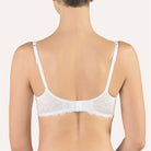 Cotton Club Moira Bra - White - La Donna