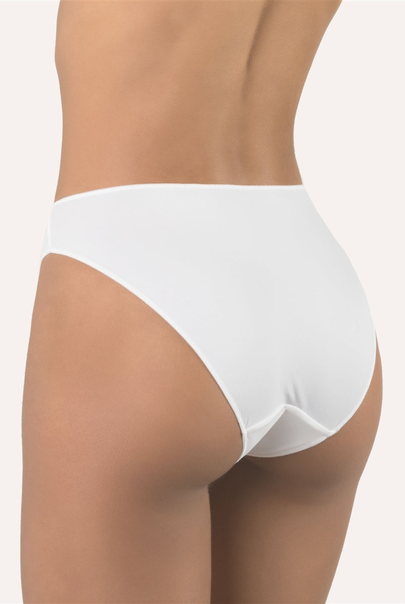 Cotton Club Olga Brief - White - La Donna