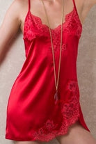 Cotton Club Silk Splendida Chemise - La Donna