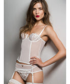Emporio Armani Icona Sensual Lace Garter Belt with G-String - La Donna