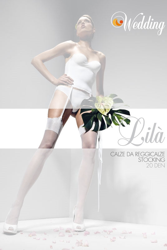 Beautiful bridal and everyday stockings that go perfectly with any suspender belt