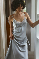 Ginia Silk Lace Slip - La Donna