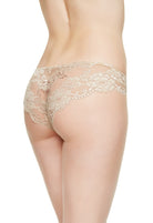 Cut high with a low rise for a leg-lengthening silhouette, these Nude Brazilian briefs have a flawless fit beneath close-fit garments.