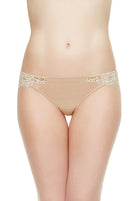 La Perla Souple Cotton Brazilian Brief - Nude - La Donna