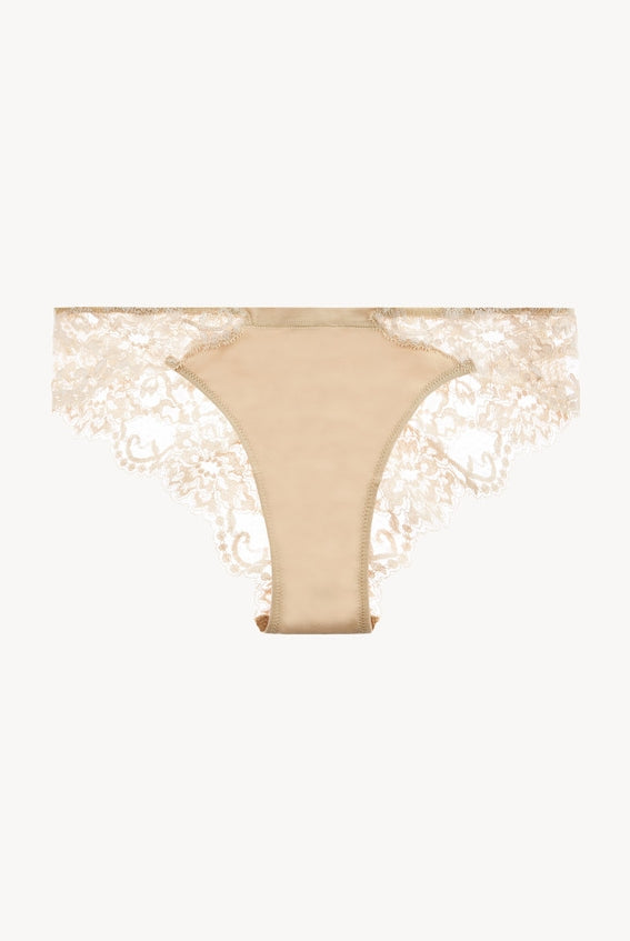 La Perla Souple Cotton Brazilian Brief - Nude - La Donna