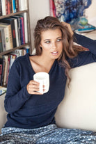 Love & Lustre Cashmere Lounge Top - La Donna