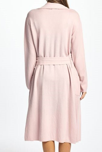 Love & Lustre Cashmere Robe - Blush - La Donna
