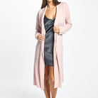 Love & Lustre Cashmere Robe - Blush - La Donna
