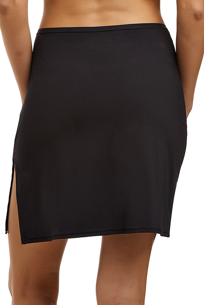 Love & Lustre Classic Half Slip - Black - La Donna