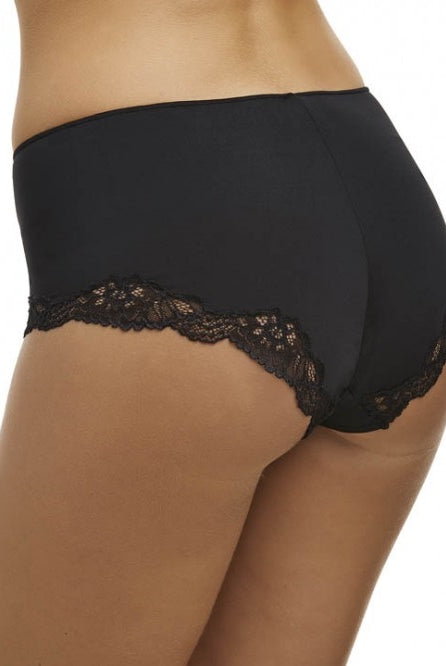 Love & Lustre Classic Lace Boyleg - Black - La Donna