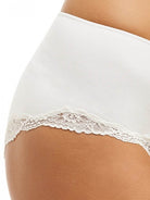 Love & Lustre Classic Lace Boyleg - Ivory - La Donna
