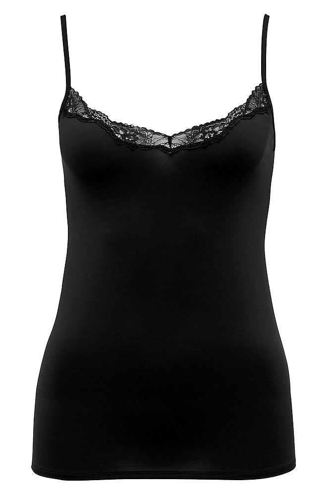 Love & Lustre Classic Lace Camisole - Black - La Donna