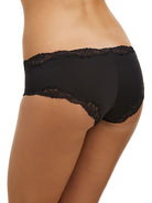 Love & Lustre Classic Lace French Hipster - Black - La Donna