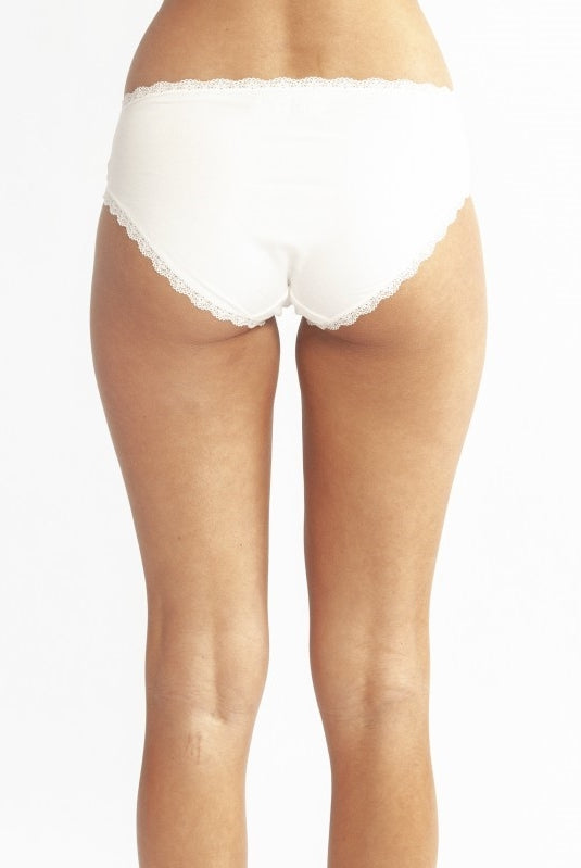 Love & Lustre Cotton Nu-Softies Hi Cut Brief - La Donna