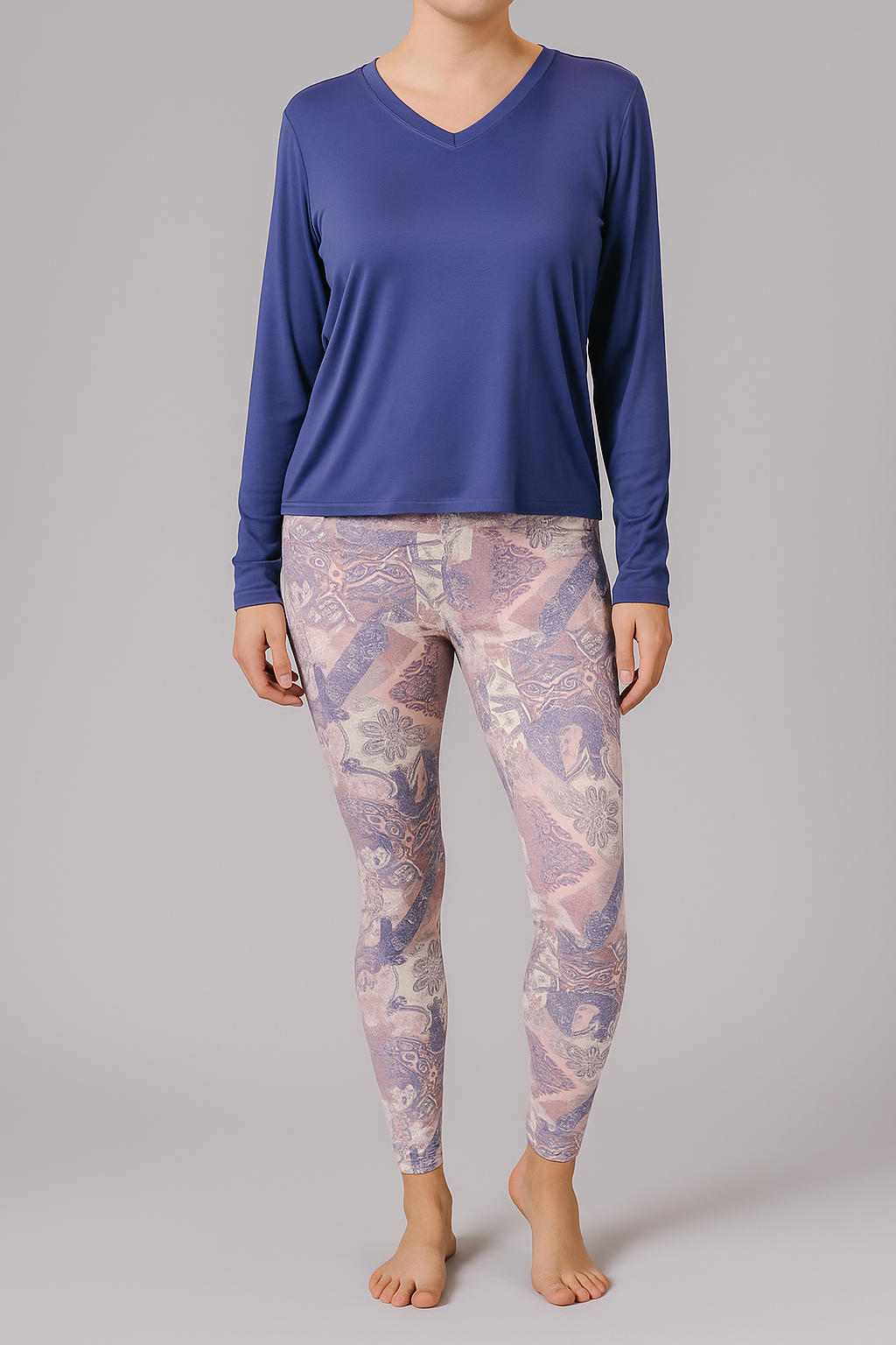 Love & Lustre Modal Long Sleeve Top - La Donna