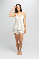 Love & Lustre Silk Camisole & Short Set - La Donna