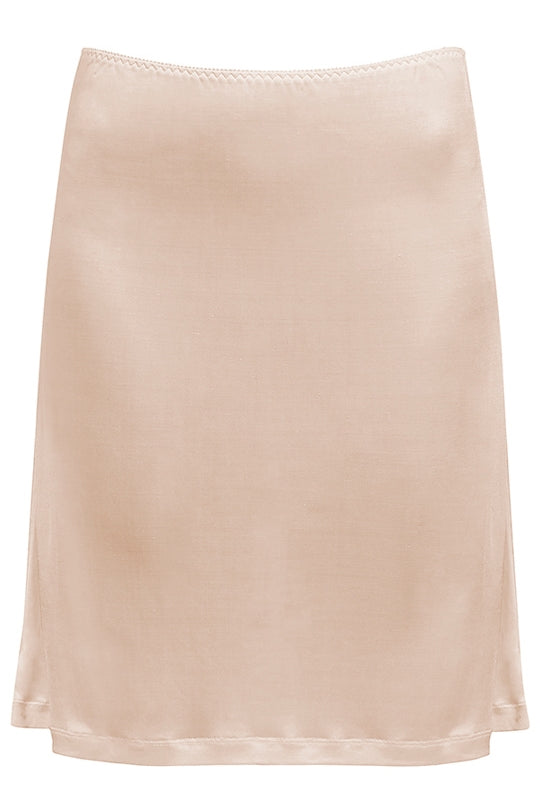 Love & Lustre Silk Jersey Half Slip - Petal - La Donna