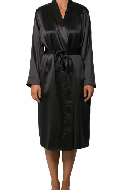 Love & Lustre Silk Robe - La Donna