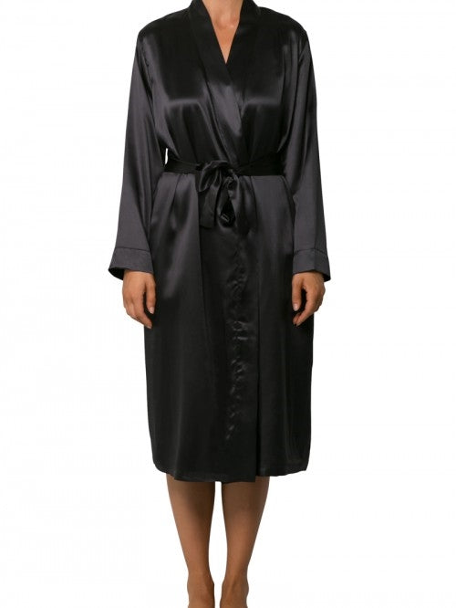 Love & Lustre Silk Robe - La Donna