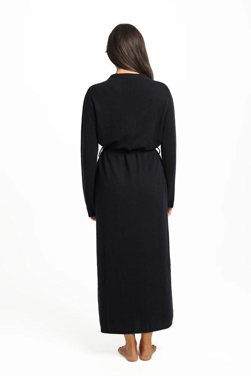 Love & Lustre Wool Cashmere Robe - La Donna