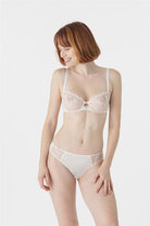 Maison Lejaby Flora Demi-Cup Bra - La Donna