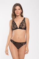 Maison Lejaby Sin Triangle Bra - Black - La Donna