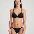 Marie Jo Avero Heart Shape Padded Bra - Black - La Donna