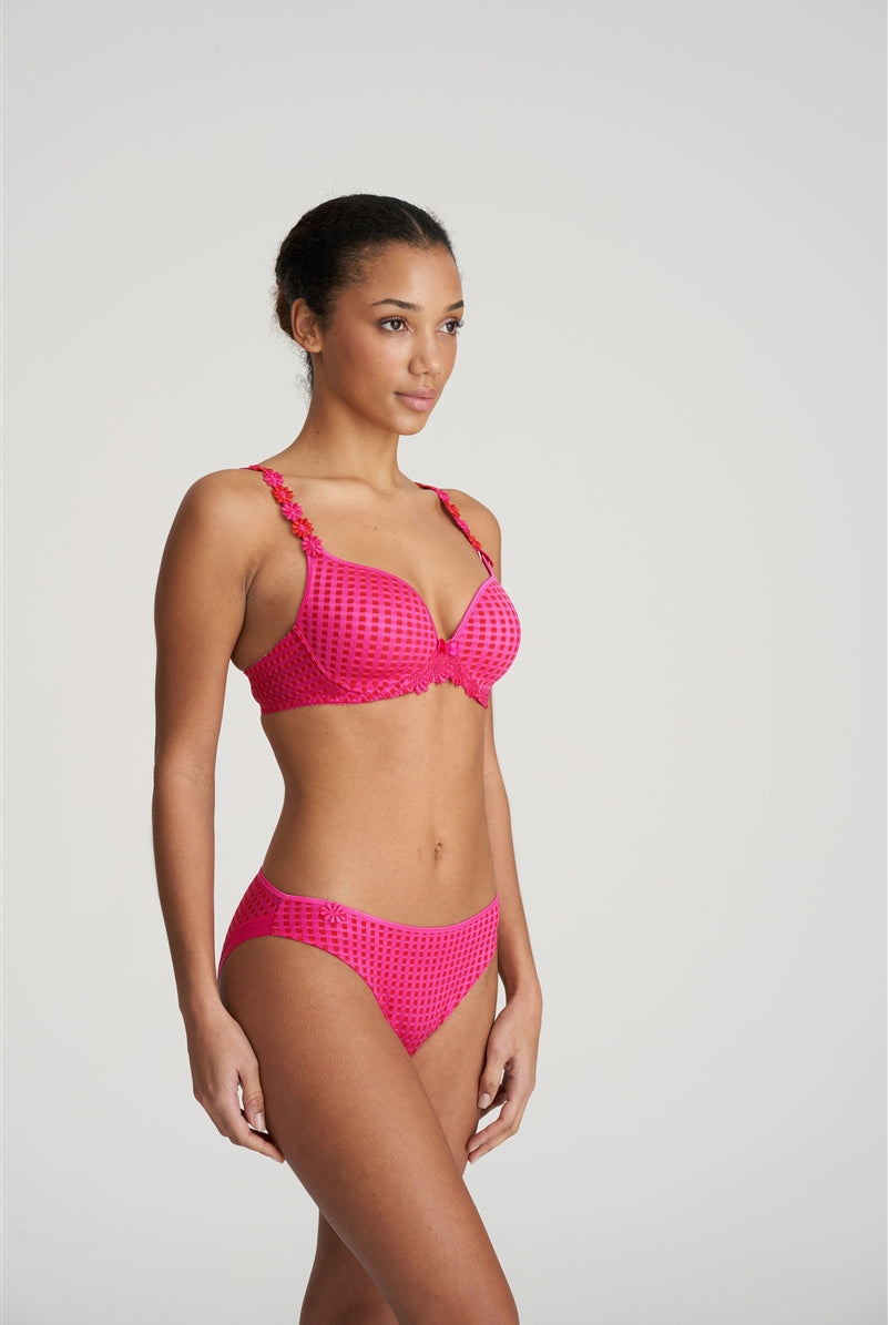 Marie Jo Avero Heart Shape Padded Bra - Electric Pink - La Donna