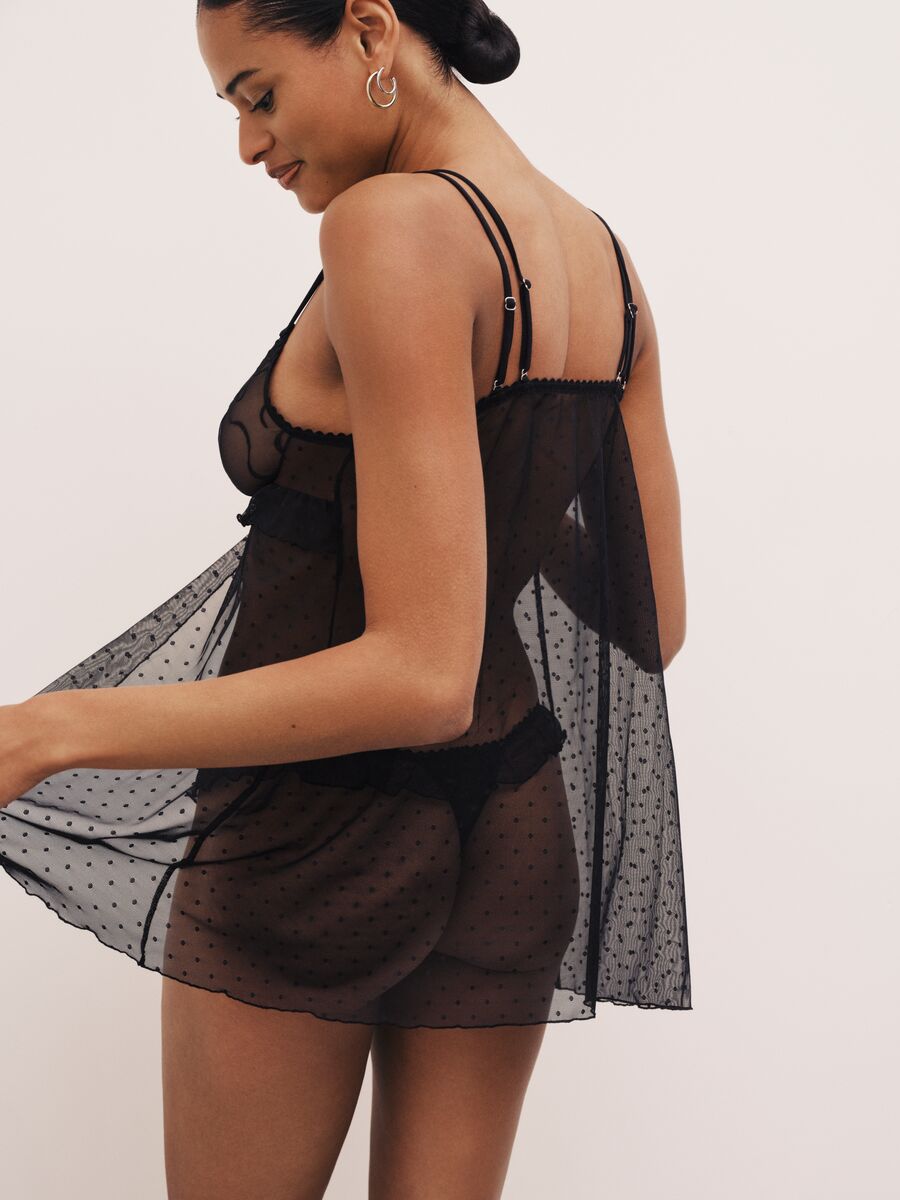 Marie Jo Noova Special Babydoll - Black - La Donna