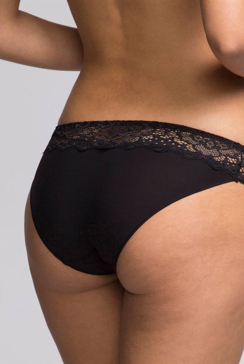Simone Perele Caresse Bikini - Black - La Donna