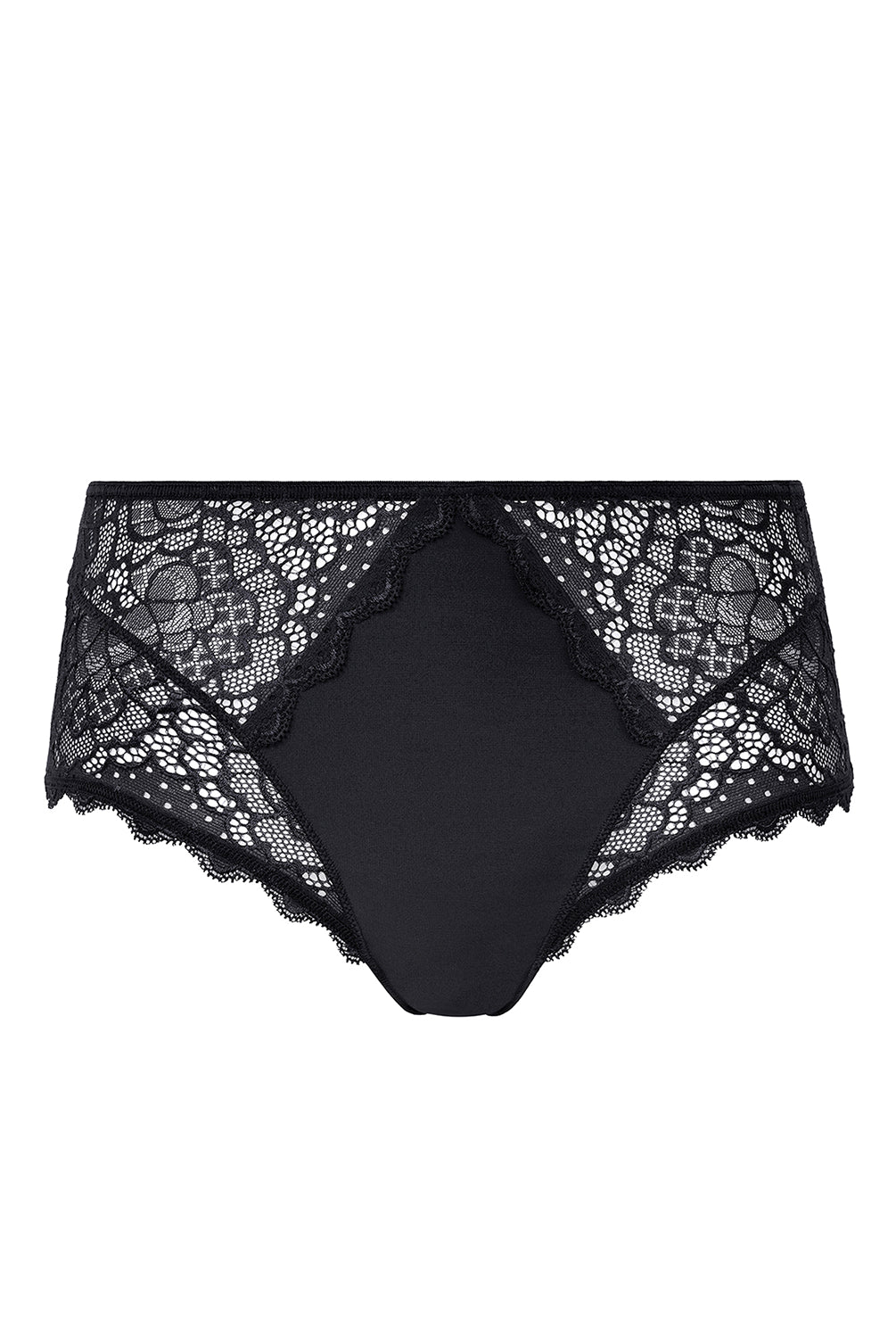 Simone Perele Caresse Culotte - Black - La Donna