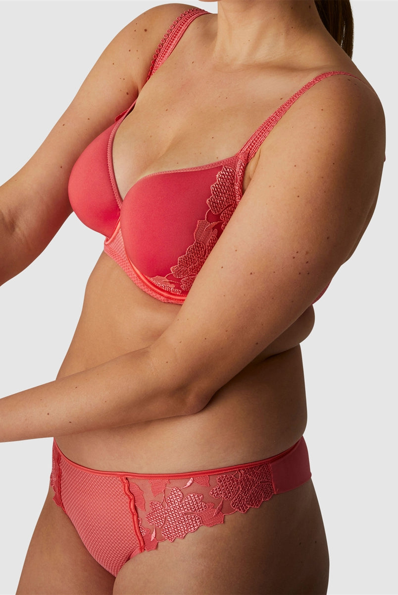 Simone Perele Dahlia Tanga - Papaya - La Donna