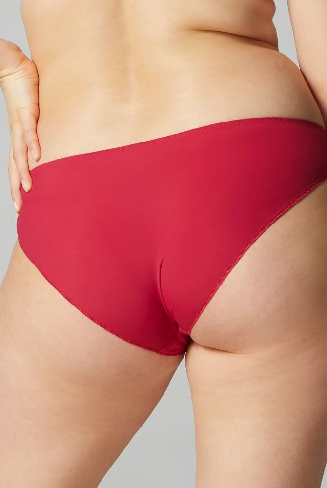 Simone Perele Delice Bikini Brief - Cranberry - La Donna