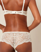 Ivory Lace Shorty style brief