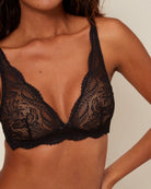 Simone Perele Eden Chic Soft Cup Bra - Black - La Donna