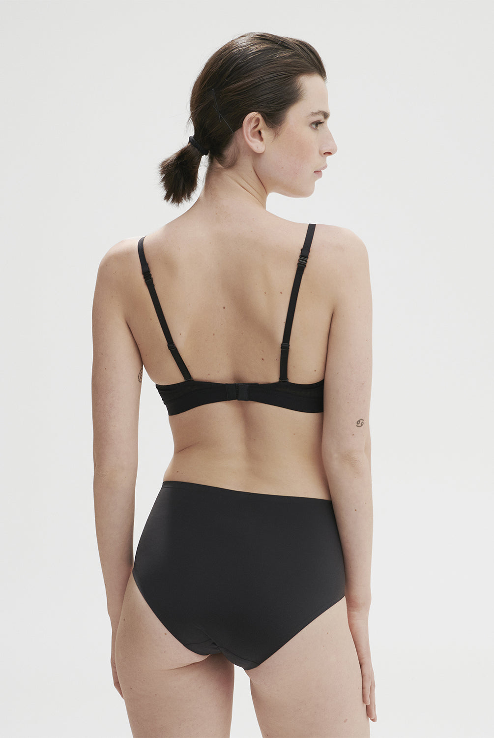 Simone Perele Essentiel Control Brief - Black - La Donna