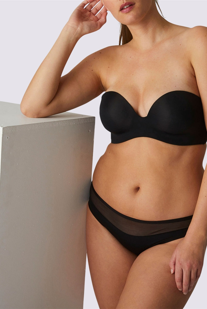 Simone Perele Essentiel Strapless Bra - Black - La Donna