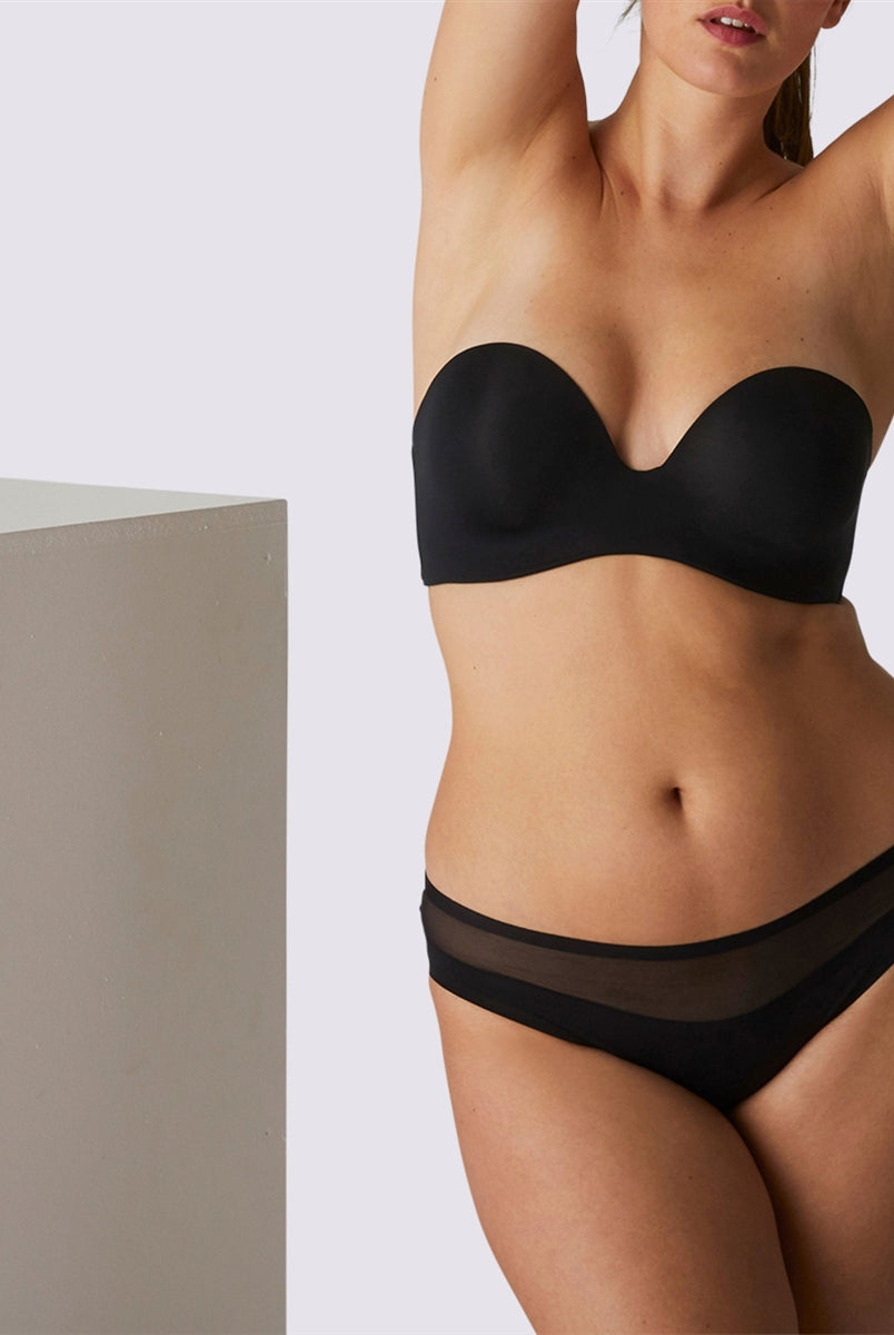 Simone Perele Essentiel Strapless Bra - Black - La Donna