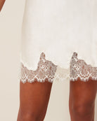 Simone Perele Nocturne Silk Chemise - Natural - La Donna