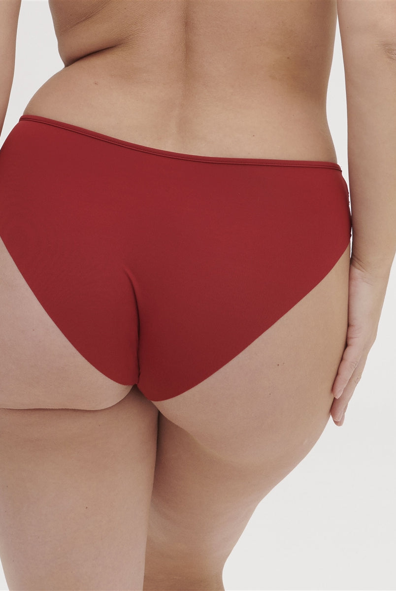 Simone Perele Saga Bikini Brief - Lipstick Red - La Donna