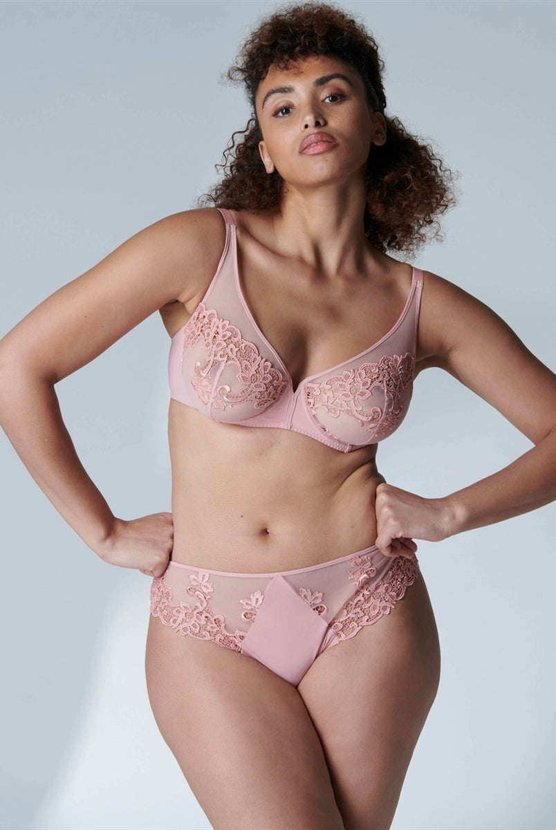 Simone Perele Saga Bikini Brief - Verona Pink - La Donna
