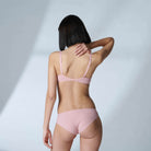 Simone Perele Saga Full Cup Plunge Bra - Verona Pink - La Donna